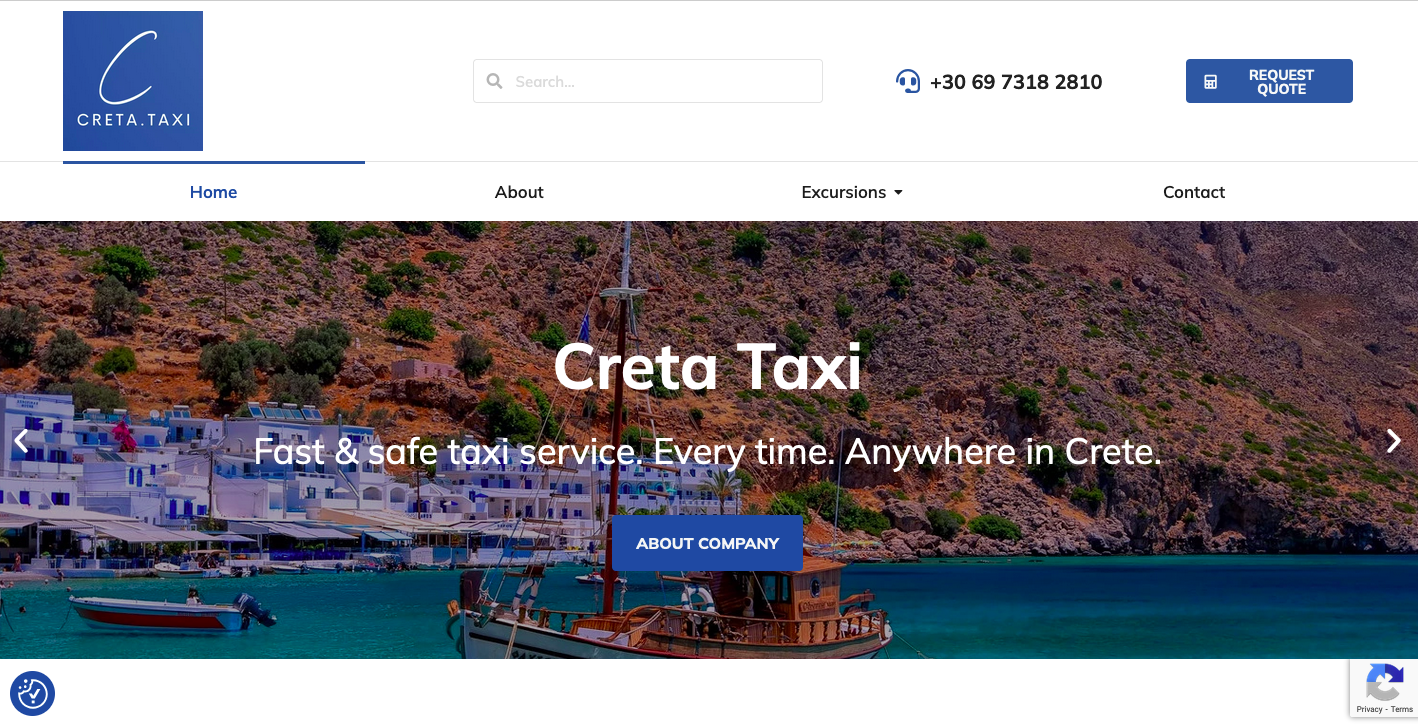 creta.taxi - frontpage
