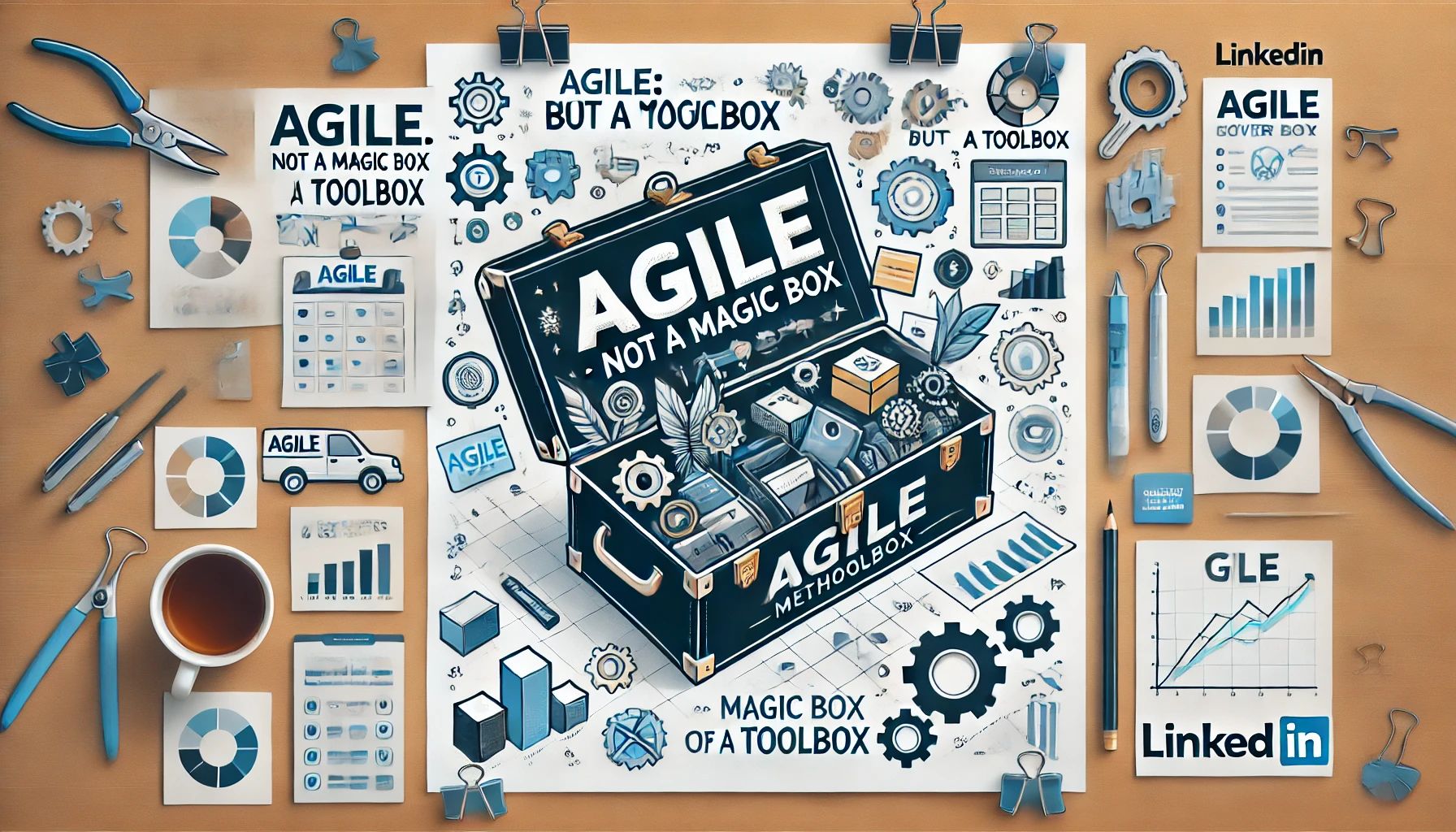 Agile: Not A Magic Toolbox - AI gen